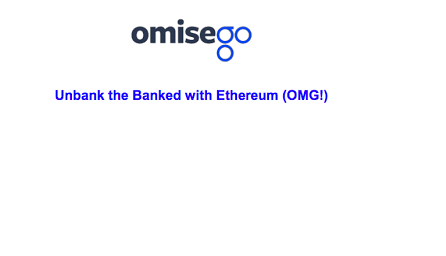 OmiseGo(OMG) Decentralized Exchange and Payments Platform