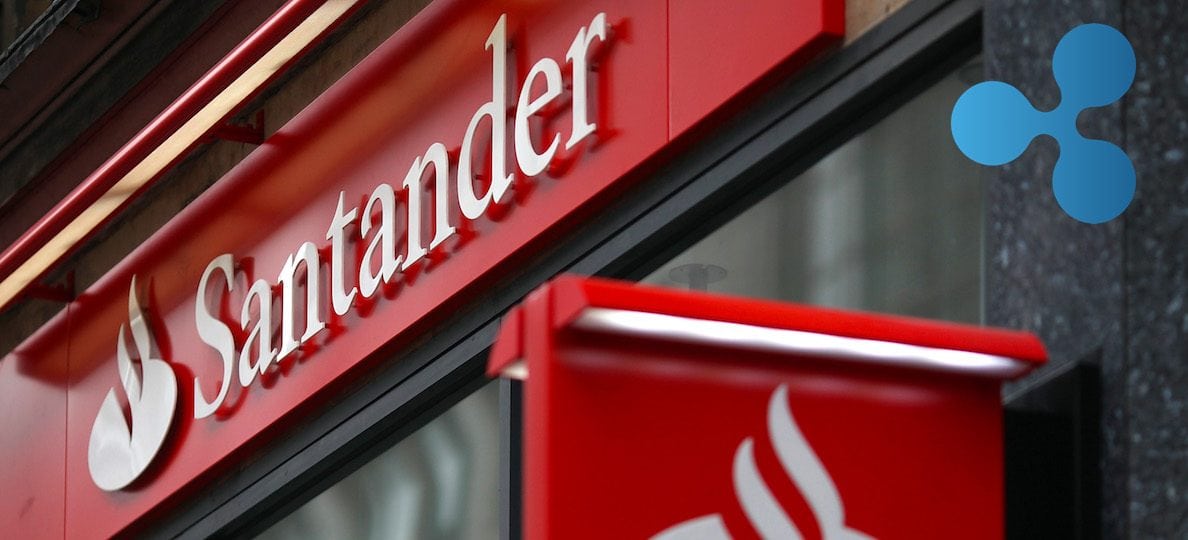 Santander bank uses Ripple (XRP) for 50% of International Transfers