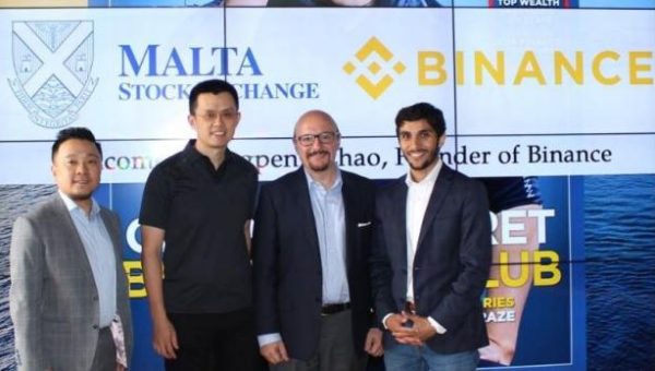 Binance Teams Up With Malta Stock Exchange To Create The First Decentralized Stock Exchange
