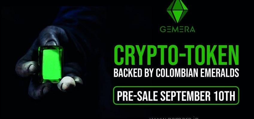 GEMERA, the Only Colombian Emerald-Backed Token Aims To Connect Emerald Producers And Investors – Pre-Sale Begins On September 10th 