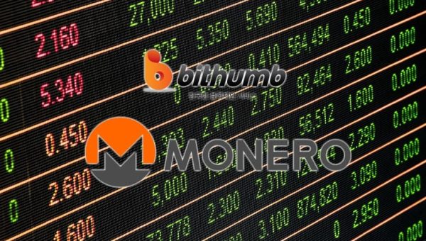 Monero (XMR) Deposits And Withdrawals Resumed On Bithumb Cryptocurrency Exchange