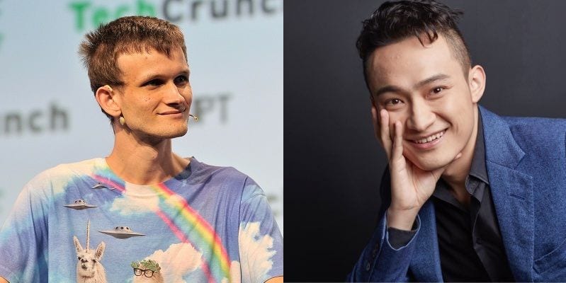 Tron Latest News: TRX Gets Support From OKEx And Justin Sun Congratulates Rival Vitalik Buterin On Recent Achievement