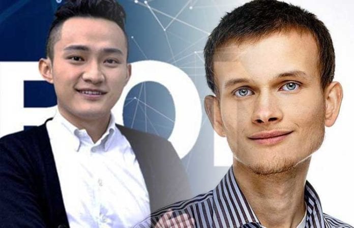 Tron (TRX) And Ethereum (ETH): Justin Sun Pokes Vitalik Buterin For An Older Remark On BitTorrent