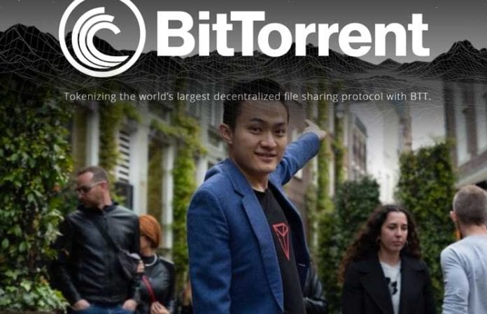 Tron’s Justin Sun Reveals BitTorrent File System – The Price Of TRX And BTT Skyrocket