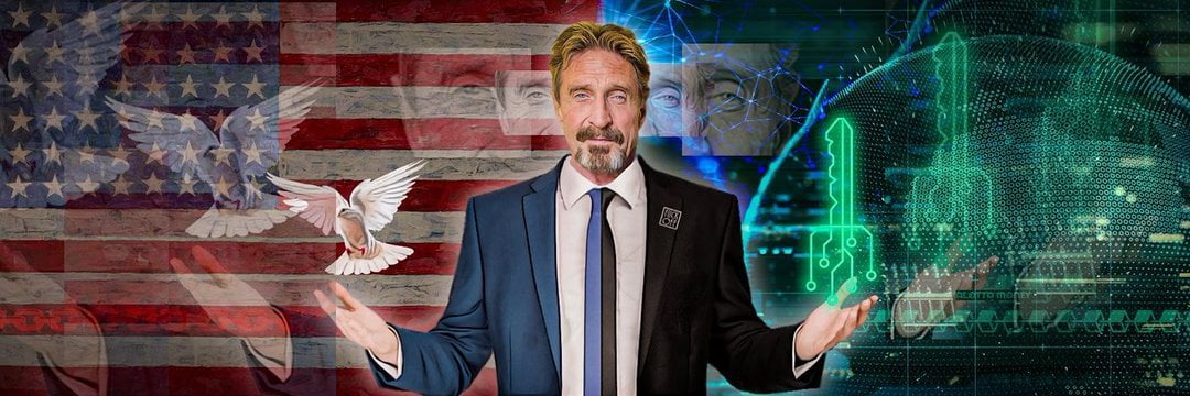 Crypto Savant John McAfee for President: Make America HODL Again