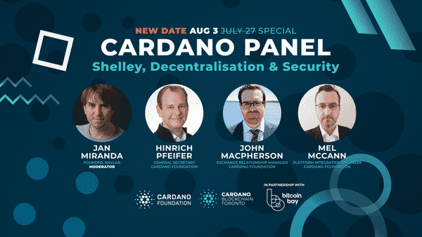 Cardano Panel Takes Place On August 3rd: Shelley, Decentralization And Security 600 491531996 - Cardano Panel Takes Place On August 3rd: Shelley, Decentralization And Security