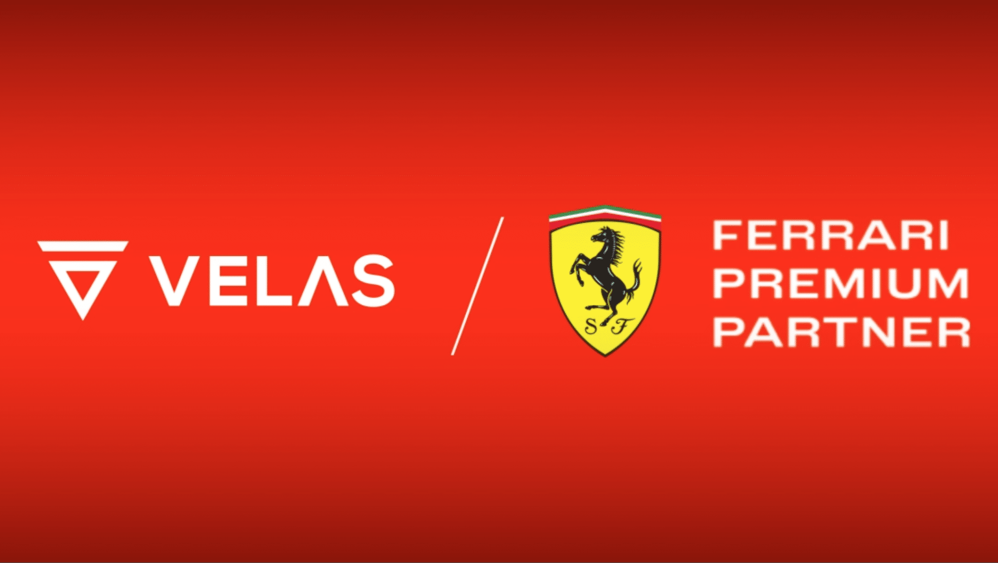 Velas powers into Formula 1 with multi-year Scuderia Ferrari partnership