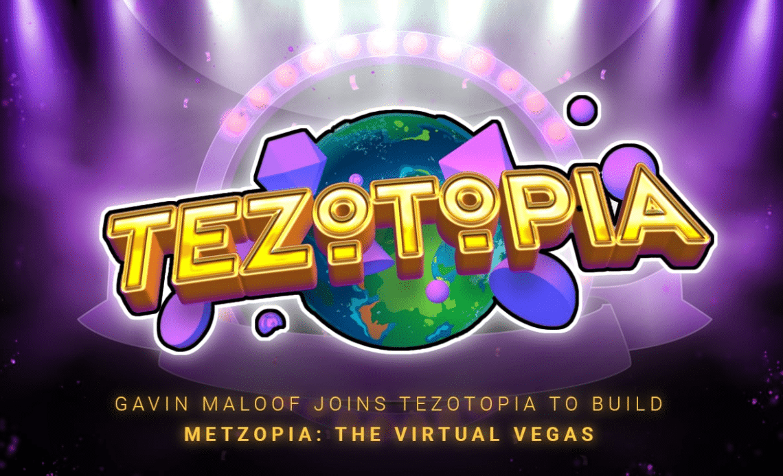 Gavin Maloof Joins Tezotopia To Build Metzopia: The Virtual Vegas