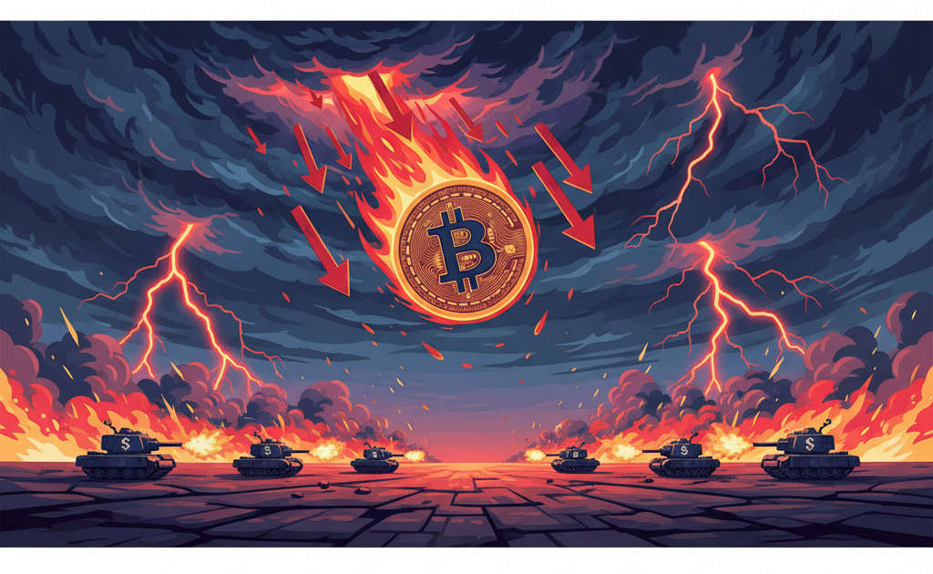 Bitcoin Drops Below $83,000 as Trade War Fears Rattle Crypto Markets