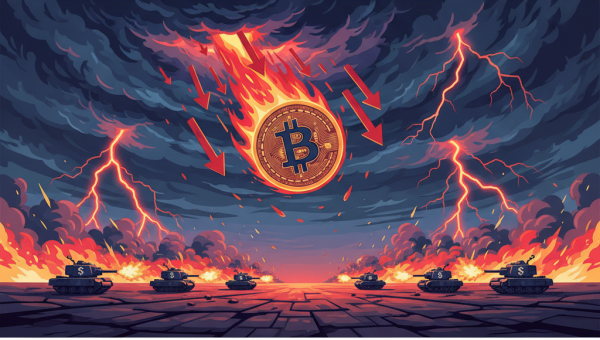 Bitcoin Drops Below $83,000 as Trade War Fears Rattle Crypto Markets