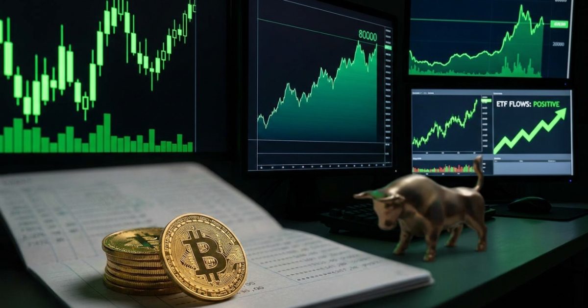 Bitcoin Stalls at 80K for the Third Time as ETF Inflow Streak Hits Nine Days