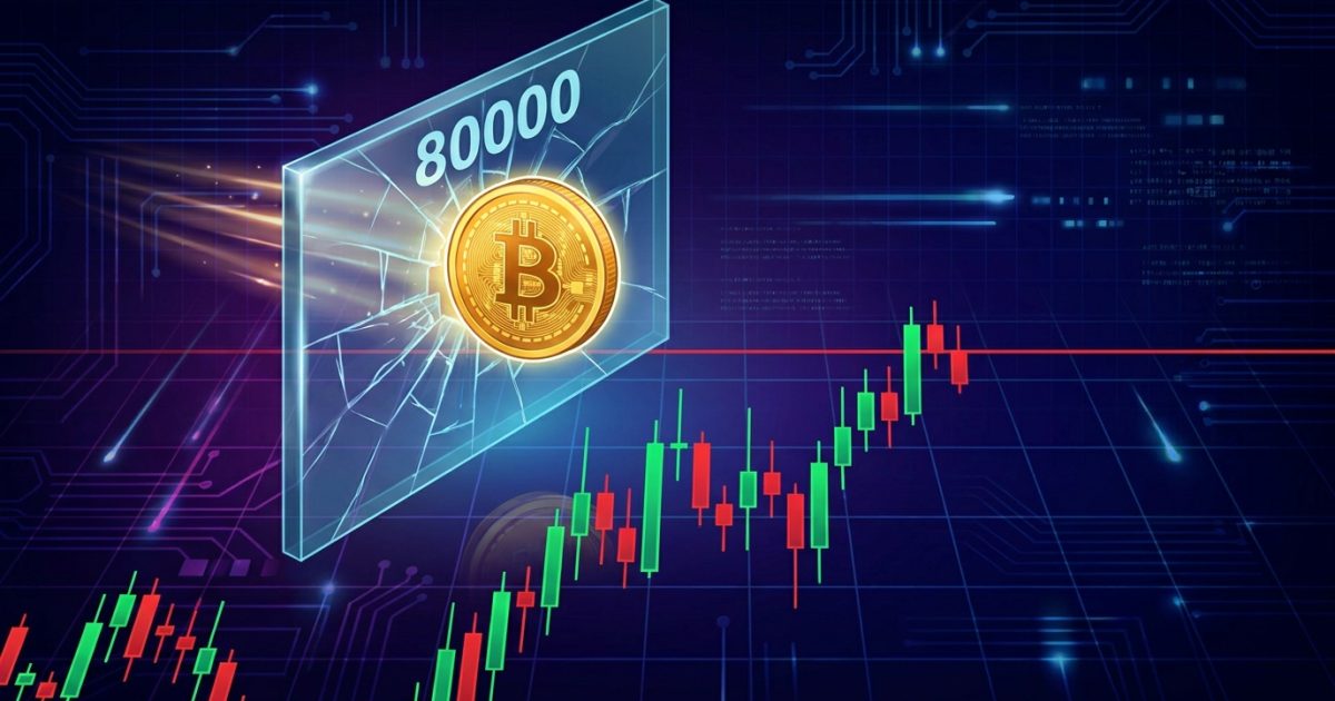 Bitcoin Stalls Below $80,000 as Glassnode Warns Profit-Taking Pressure Is Building Toward a Critical Threshold