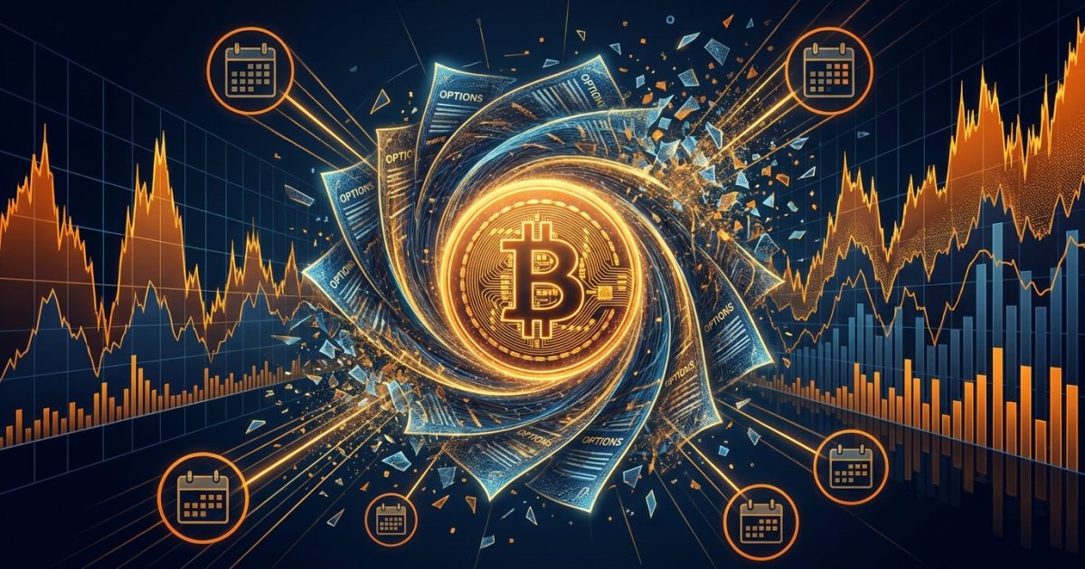 Bitcoin Faces $7.9 Billion Options Expiry as Three Major Catalysts Converge Next Week