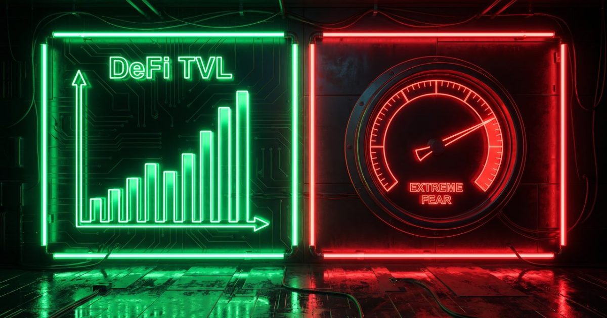 DeFi Markets Show Extreme Fear Despite $95 Billion TVL Recovery — What Gives?