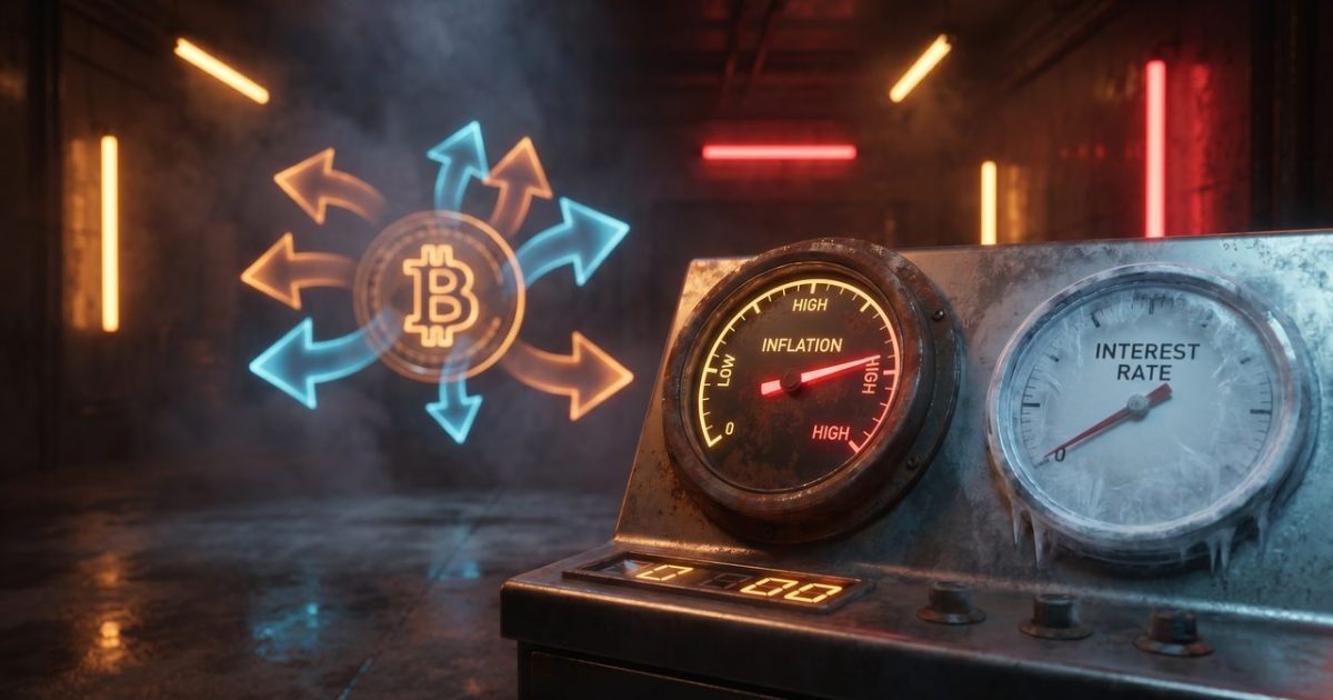 With Inflation at 4.7%, the Fed’s Hands Are Tied and Crypto Markets Know It