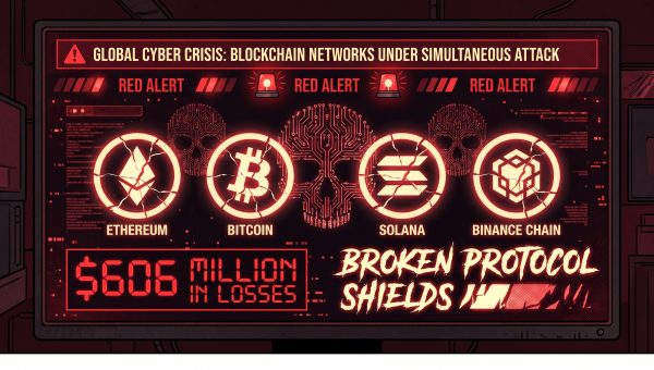April’s Crypto Hack Spree: $606 Million Stolen in 18 Days Across 12 Protocols