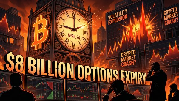 $8 Billion Bitcoin Options Expiry Looms on April 24 — Brace for Volatility