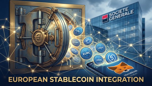 Societe Generale Puts Its USDCV Stablecoin on MetaMask Through Consensys Deal
