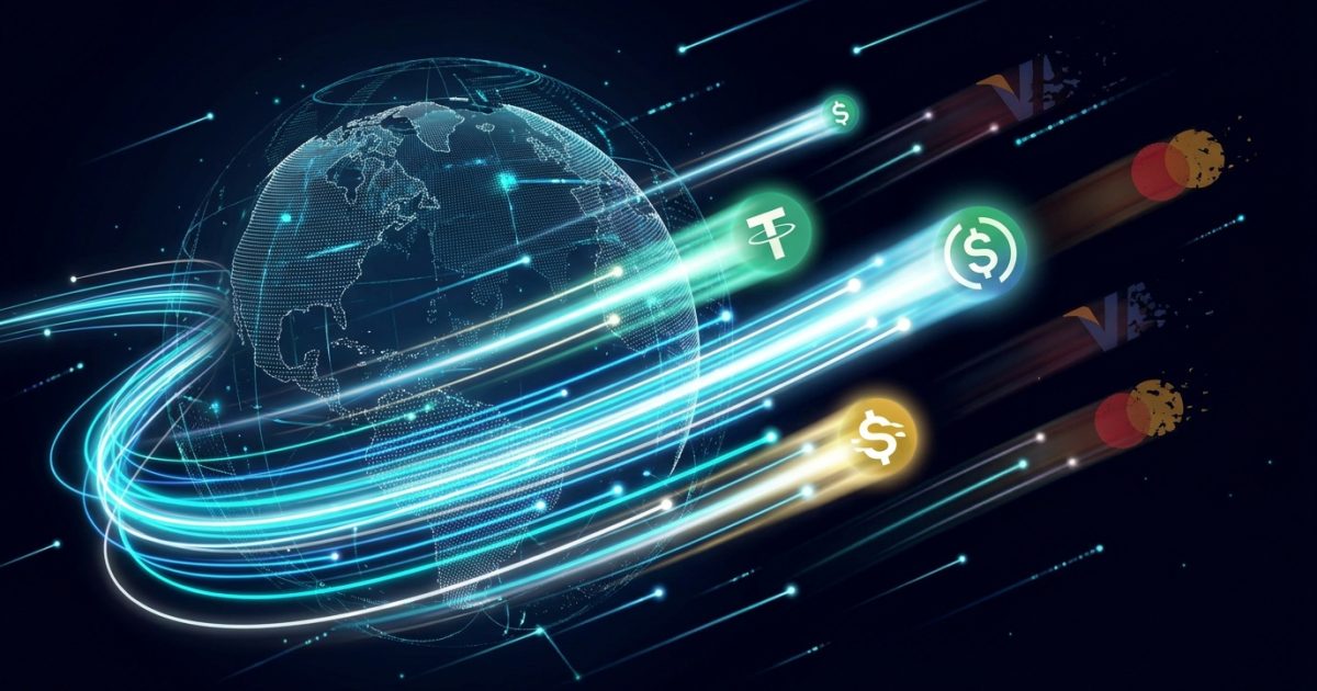 Stablecoins Settle $7.5 Trillion in March Alone as On-Chain Volume Overtakes Visa and ACH Networks