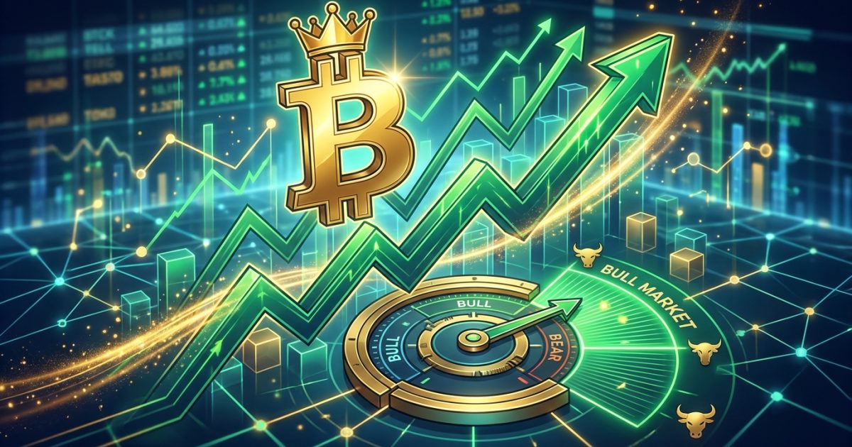 Bitcoin’s Bull-Bear Cycle Indicator Flips Green for First Time Since March 2023 — What It Means for BTC Price