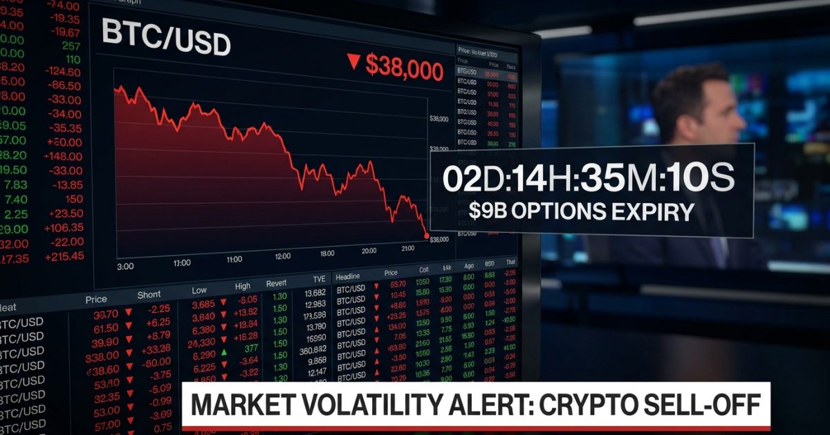 Bitcoin Trapped Under $74K as $9 Billion Options Expiry Looms — Bears Hold the Edge