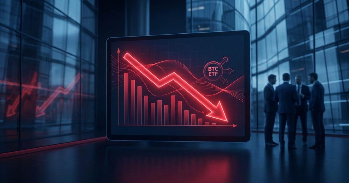 Bitcoin ETFs Bleed $1.26 Billion in Six Straight Days of Outflows