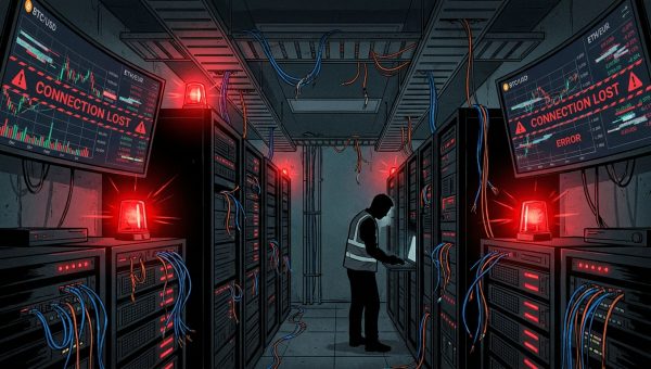 Coinbase Hit by Five-Hour Outage as AWS Data Center Failure Disrupts Trading on Earnings Day