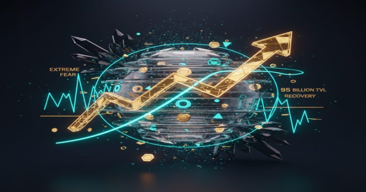 DeFi Markets Show Extreme Fear Despite $95 Billion TVL Recovery — What Gives?