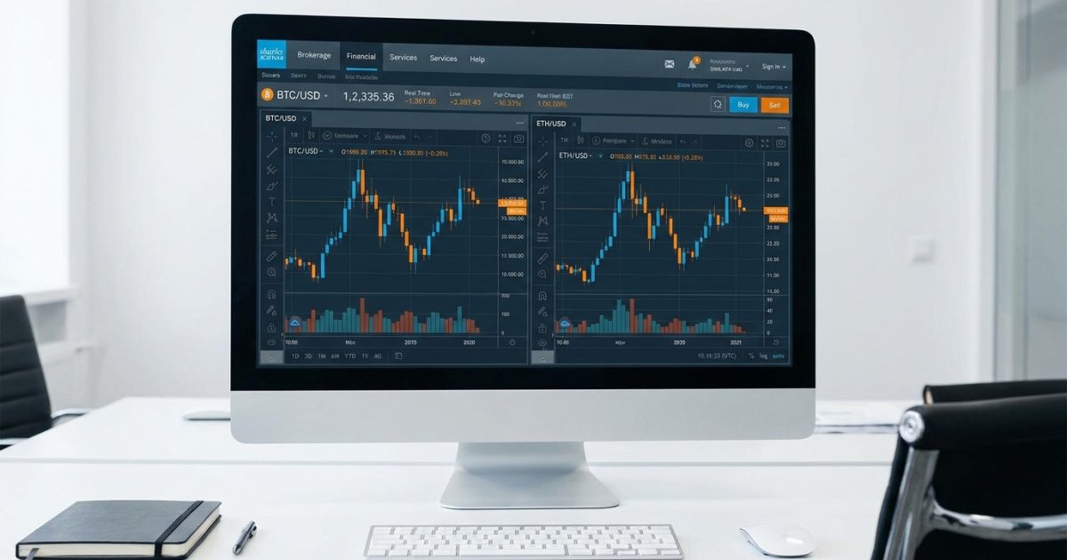 Charles Schwab Opens Spot Bitcoin and Ethereum Trading to 39 Million Retail Clients