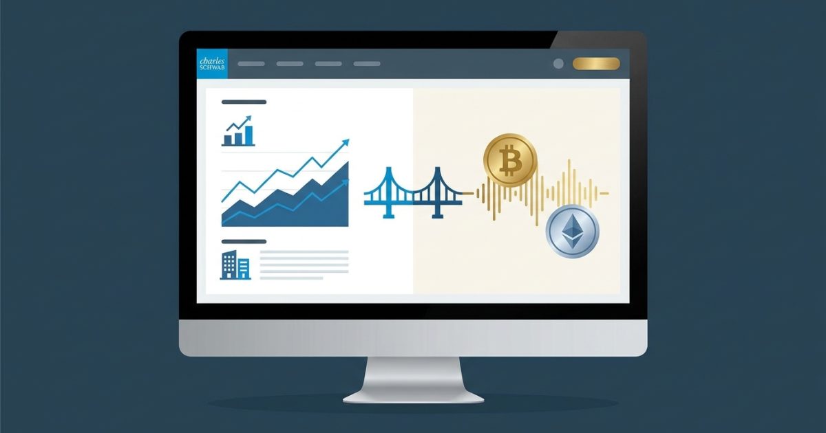 Charles Schwab Launches Schwab Crypto: Spot Bitcoin and Ethereum Trading Now Live for Retail Clients