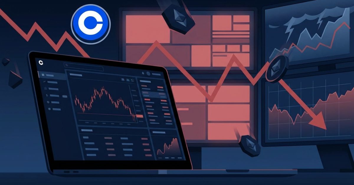 Coinbase Q1 2026: Record 8.6% Market Share Meets $394 Million Loss as Trading Volumes Collapse 28%
