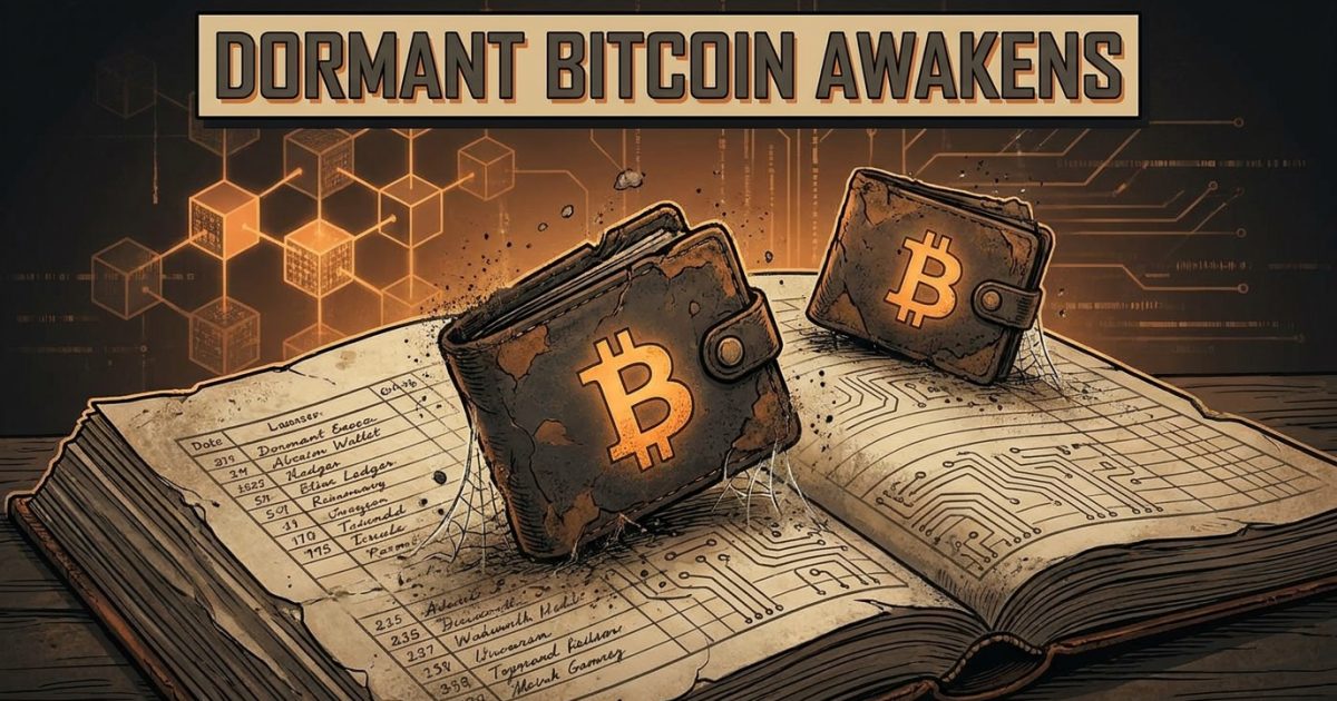 $7.6 Billion in Dormant Bitcoin Moved in 2026 — Old Wallets From 2013-2015 Spring to Life