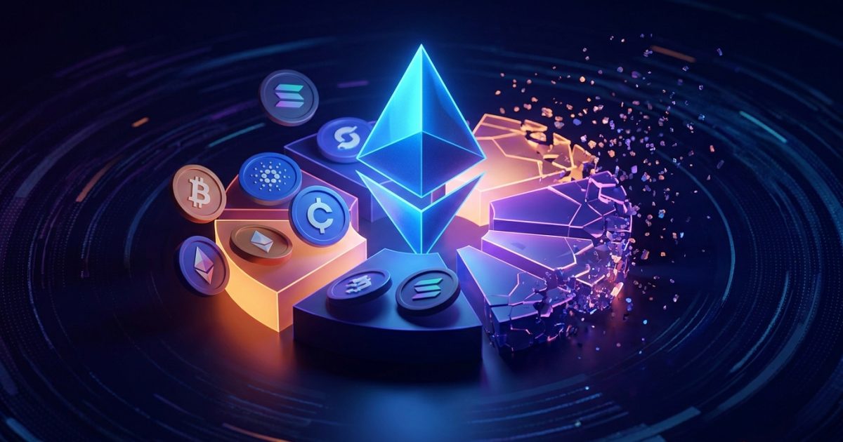 Ethereum’s DeFi TVL Dominance Falls to 53% as Rival Chains Gain Ground