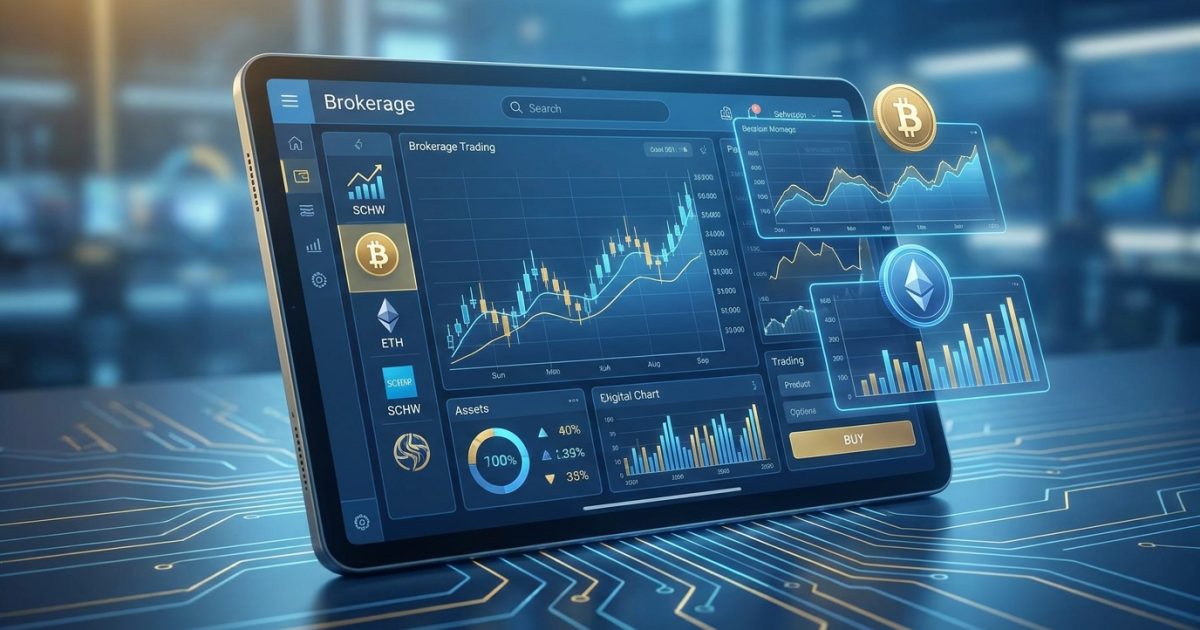 Charles Schwab Opens Spot Bitcoin and Ethereum Trading to 35 Million Clients — The $12 Trillion Moment Crypto Has Been Waiting For