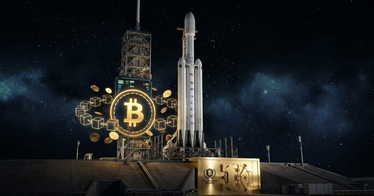 SpaceX IPO Filing Reveals 18,712 Bitcoin Worth $1.45 Billion