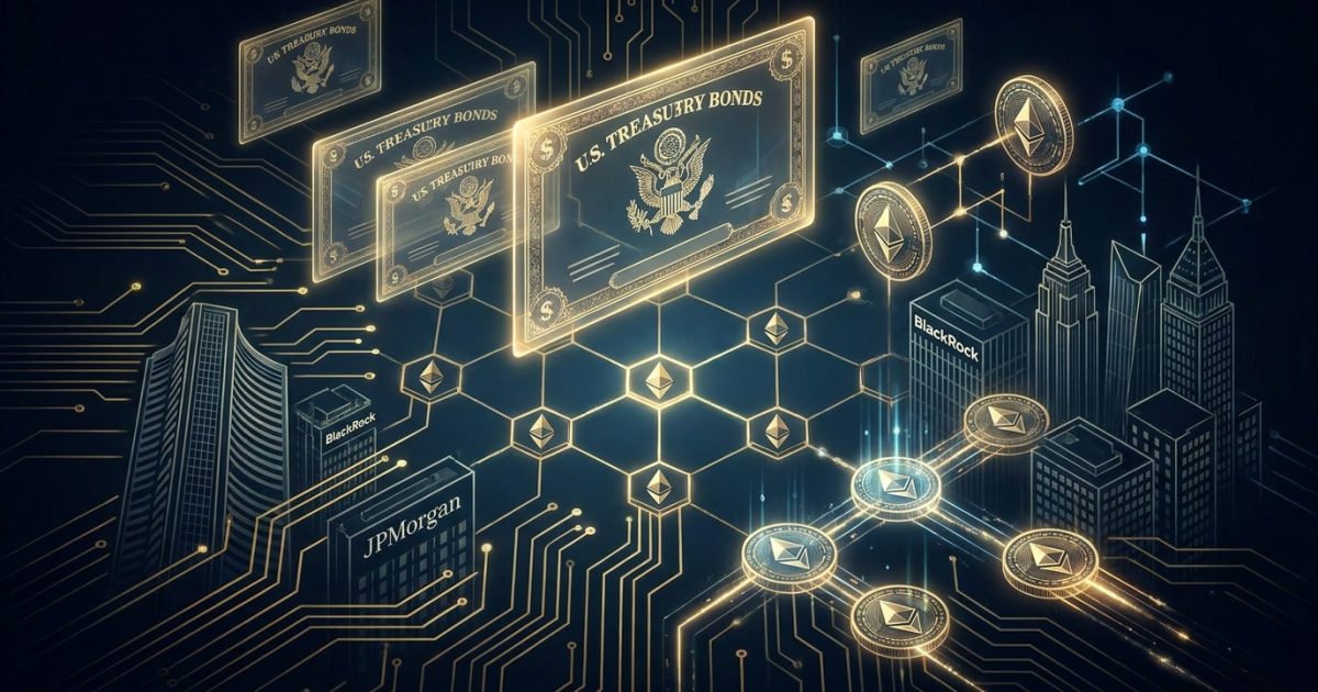 Tokenized Treasuries Cross $15.35 Billion as BlackRock and JPMorgan Race to Put Bonds on Blockchain