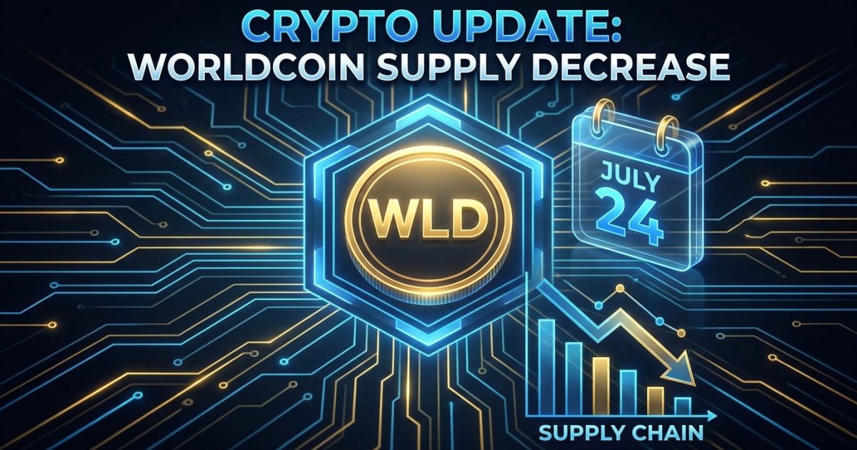 Worldcoin’s WLD Token Unlock Rate Set to Drop 43% in July — Supply Squeeze Ahead?