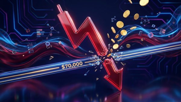 Bitcoin Falls Below $70,000 as Crypto Markets Liquidate $800 Million in Positions
