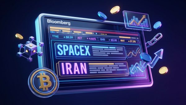 Bloomberg Markets Page Skips Crypto as SpaceX and Iran Dominate Headlines