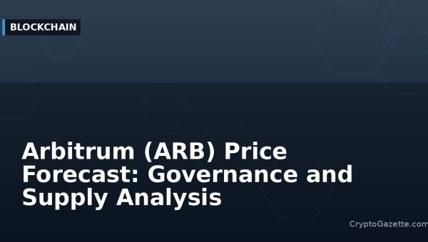 Arbitrum (ARB) Price Forecast: Governance and Supply Analysis