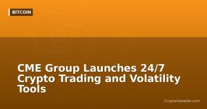 CME Group Launches 24/7 Crypto Trading and Volatility Tools