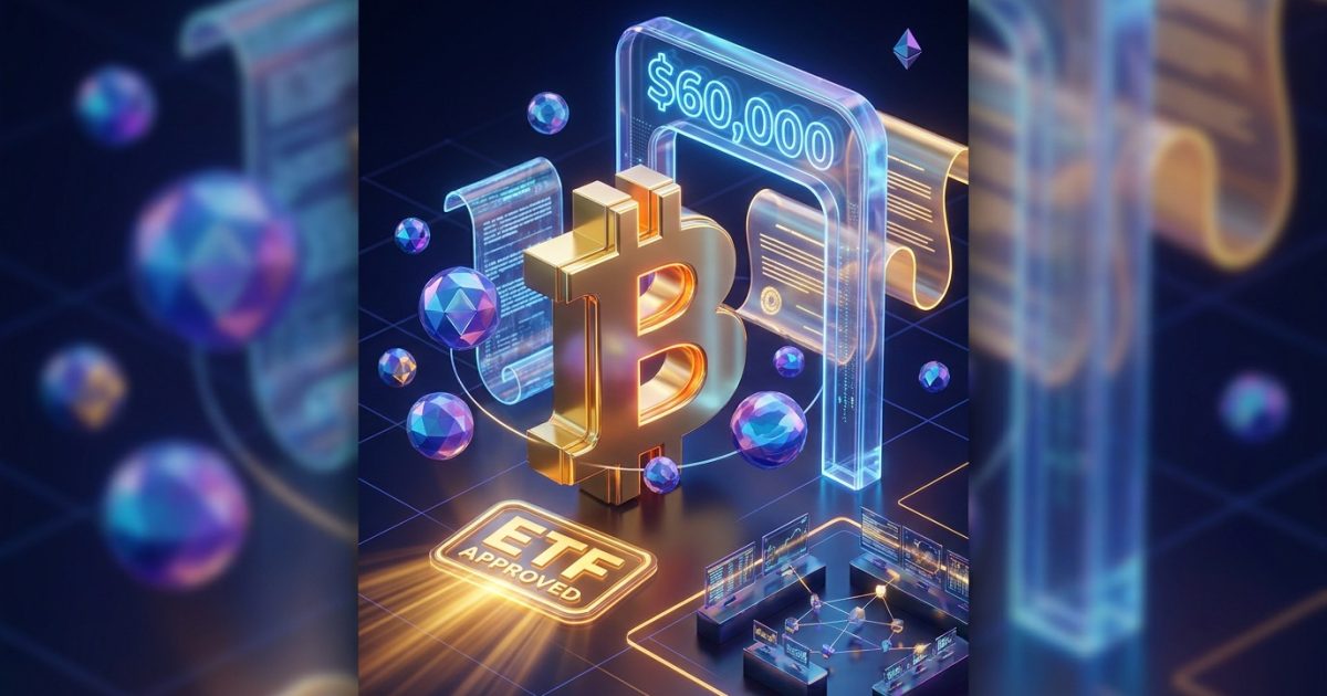 Coinbase Policy Proposal and ETF Rumors Drive Crypto Market Surge as Bitcoin Approaches $60,000