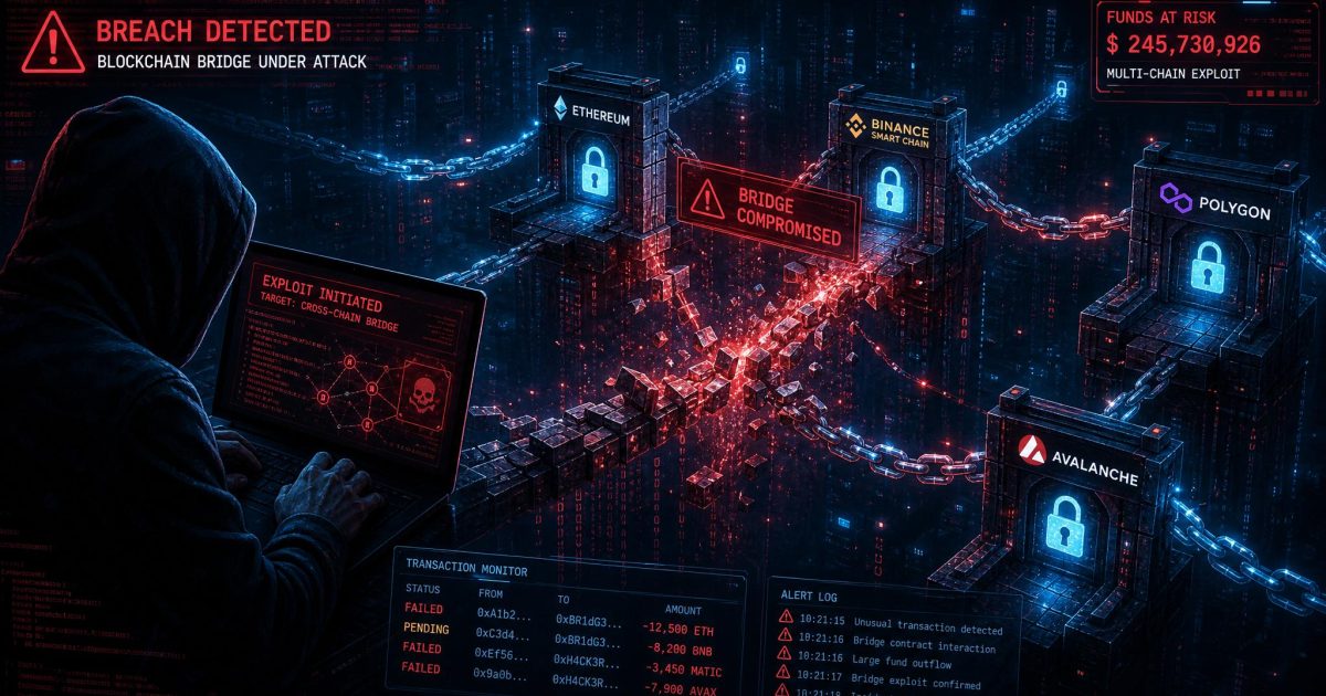 Crypto Bridge Hacks Surpass $340 Million in 2026 – 14 Major Exploits Target Cross-Chain Protocols