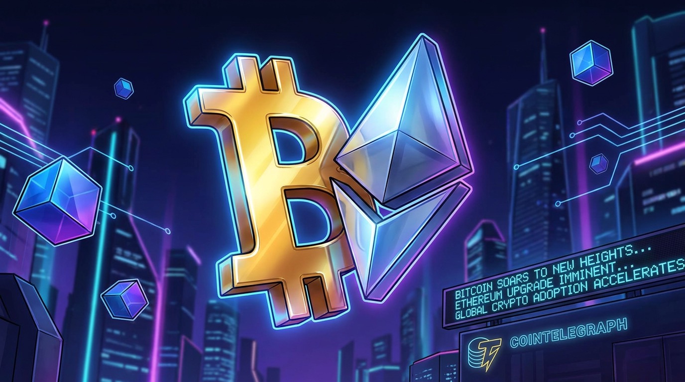 Crypto Markets Brace for Impact as Cointelegraph Flags Key Bitcoin and Ethereum Developments
