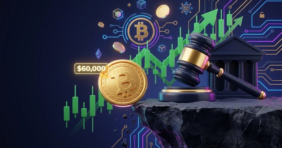 Crypto Markets Face Critical Juncture as Bitcoin Tests $60,000 Resistance and Ethereum Derivatives Signal Bullish Positioning
