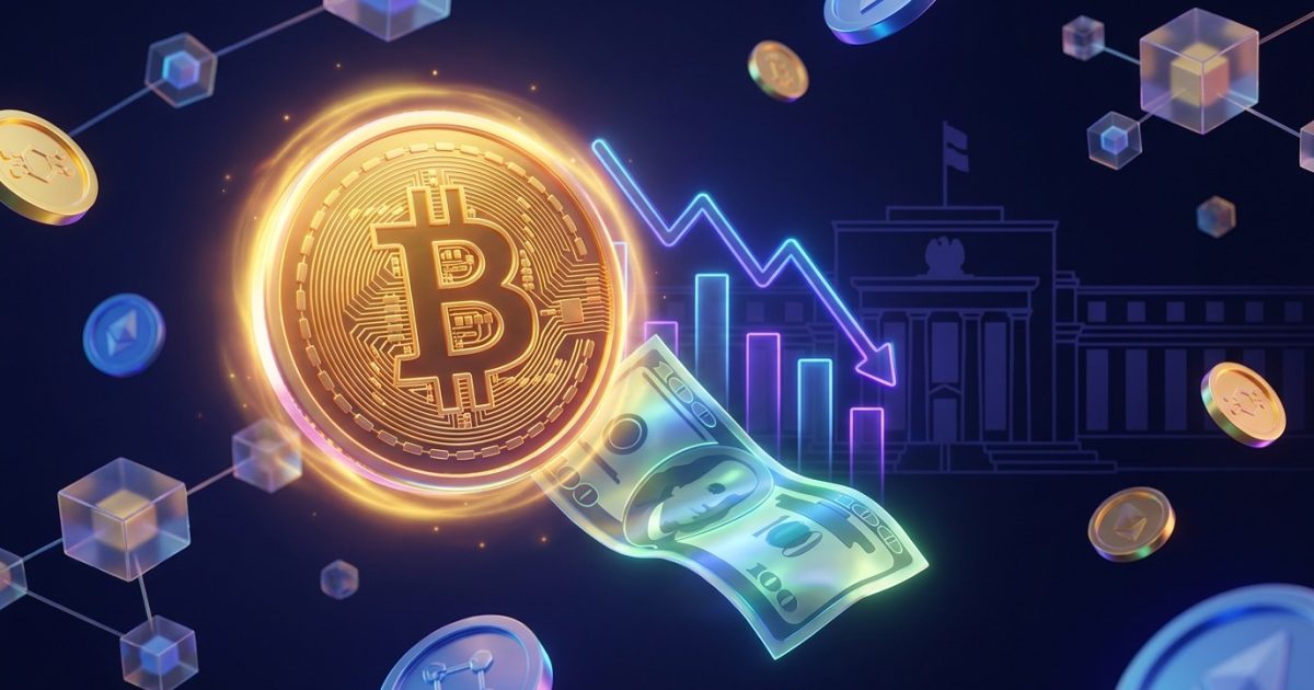 Crypto Markets Rally as Dollar Weakens on Fed Rate Cut Bets
