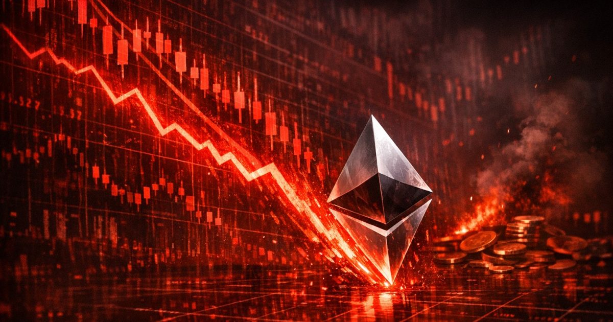 Ethereum Crashes Below $2,000 as Broader Crypto Bloodbath Wipes Out $110 Billion