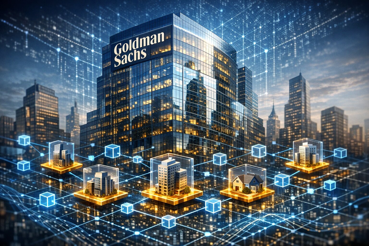 Goldman Sachs Launches Tokenized Real Estate Fund on Blockchain With Apex Group and Archax