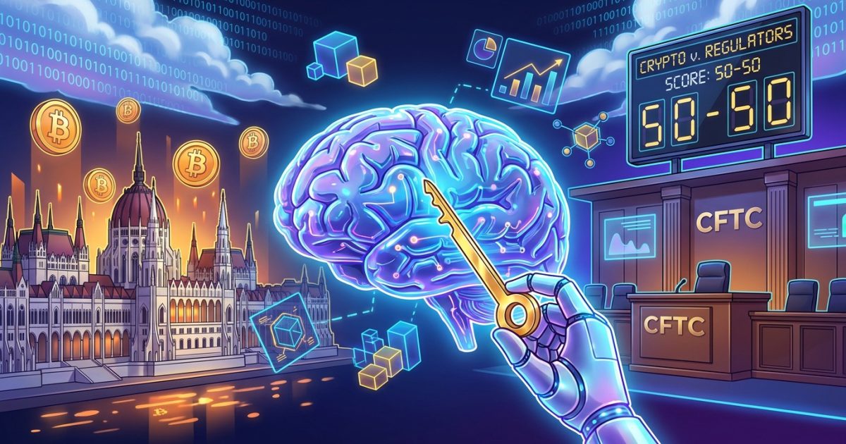 Hungary Decriminalises Crypto Trading, CFTC Proposes Prediction Market Rules, and AI Model Jailbroken in 48 Hours