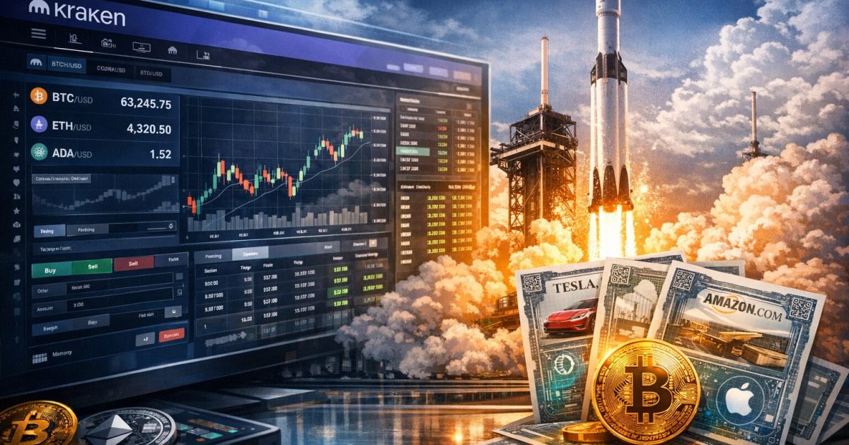Kraken Offers SpaceX IPO Access Through xStocks — Traders Can Buy Pre-IPO Shares on the Exchange